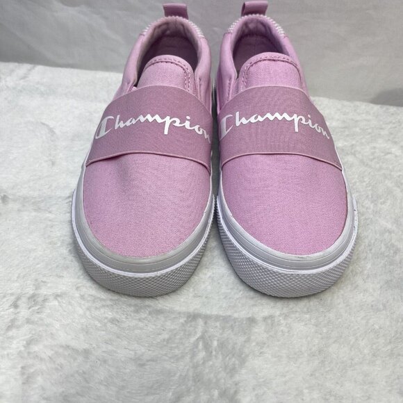 Champion Rally Slip -On Sneakers Canvas Shoes Women Size 6 Pink New (CPS10165W) - Picture 14 of 16